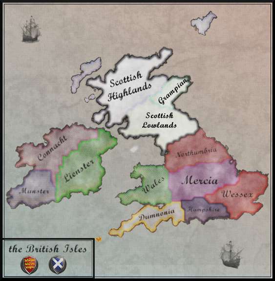 Map of British Isles